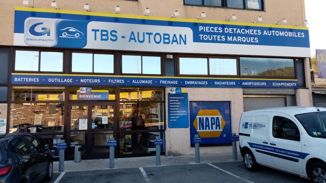 Magasin ALLIANCE AUTOMOTIVE SUD EST (EX T.B.S. 1) - VALLAURIS (06220) Visuel 1